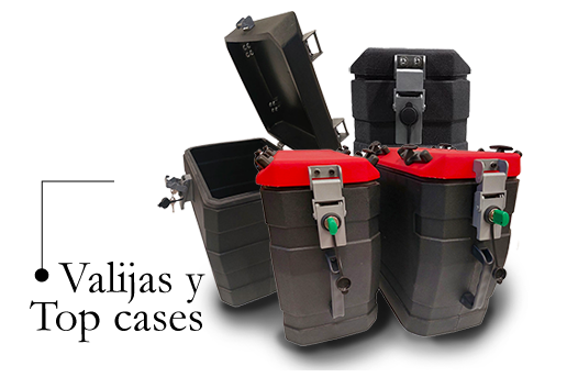 Valijas y Top cases